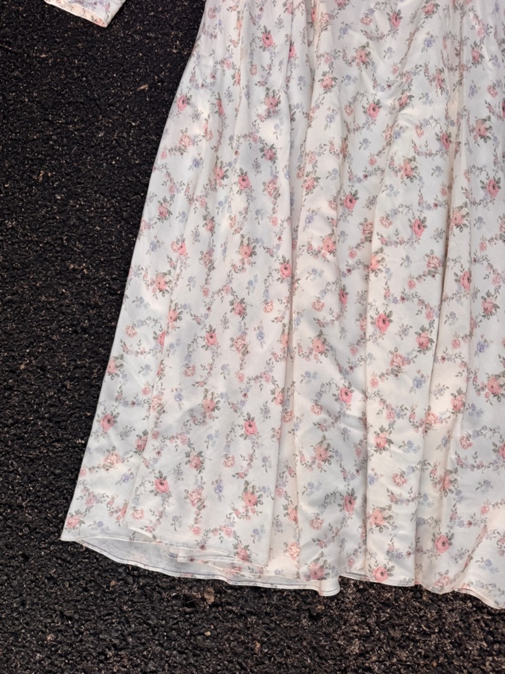 Antonio Melanie // NWT bornonfifth collab white floral print maxi dress 10 wk1 - Picture 4 of 10